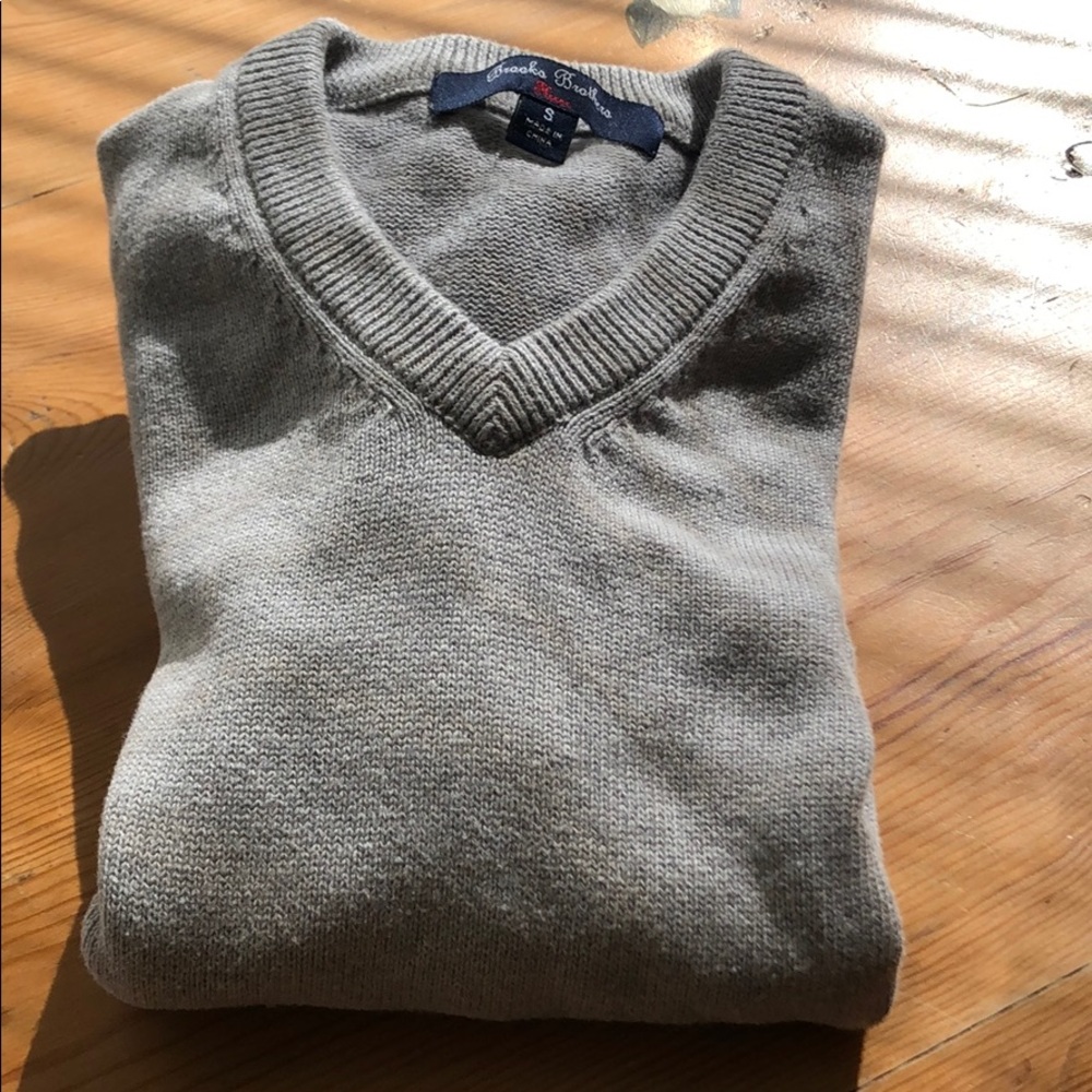 Brooks Brothers Gray Sweater